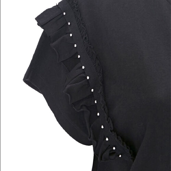 Forever 21 T-Shirt Dress w/ Ruffle Detailing - Picture 3 of 3